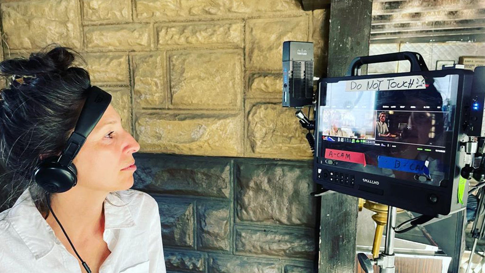 Producer and co-writer Victoria Taylor on the Blood Star set