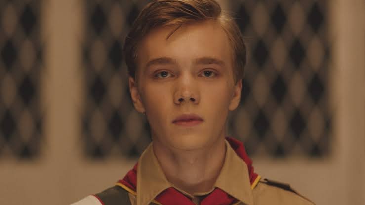 Tyler in his scout uniform in The Clovehitch Killer