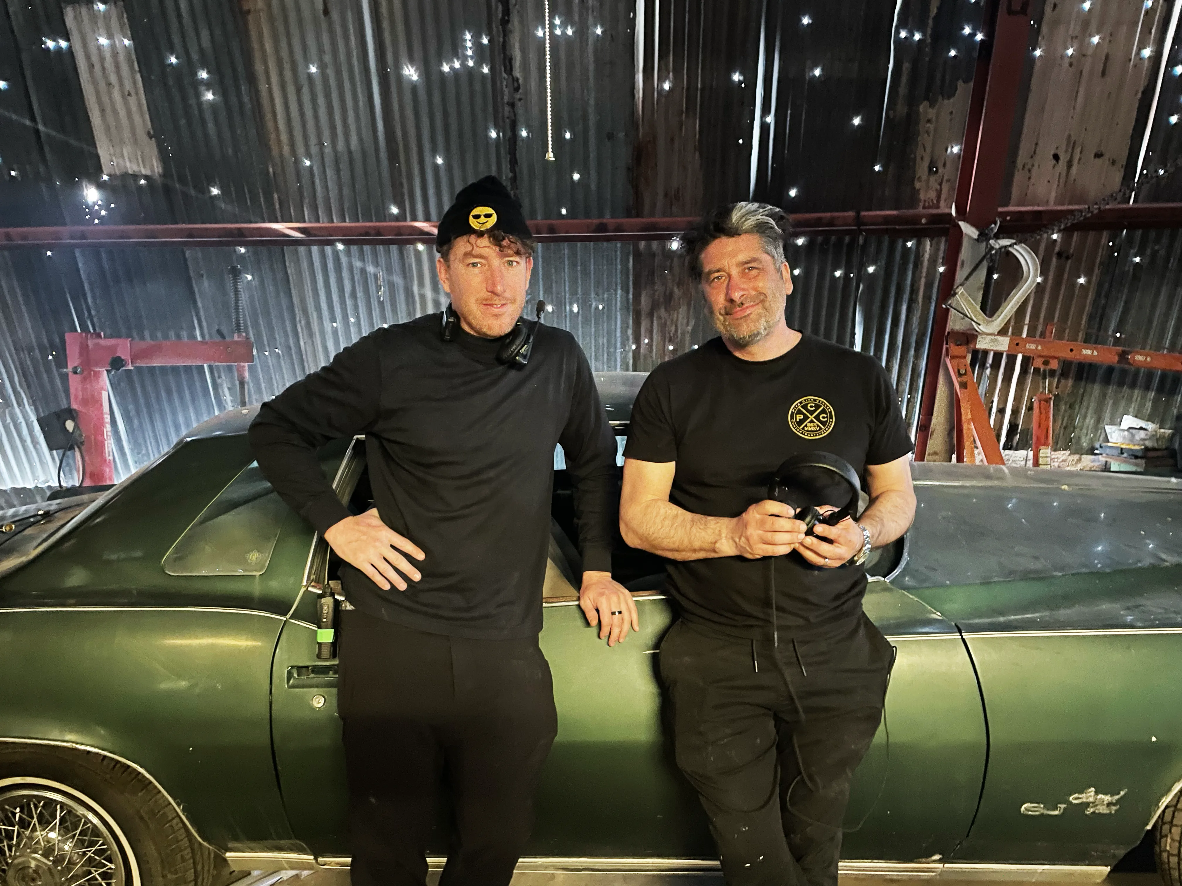 Lawrence Jacomelli and Pascal Combes-Knoke on the Blood Star set