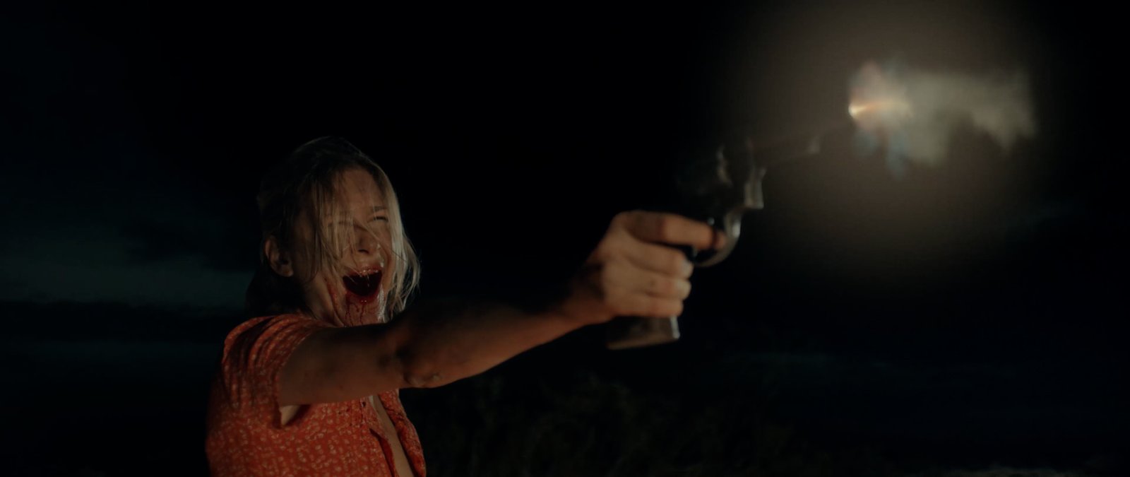 Wyomi Reed as the First Victim in Blood Star's opening sequence